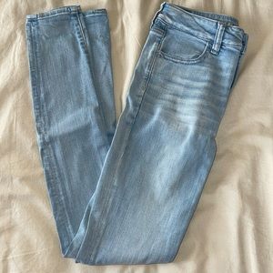WOMENS AMERICAN EAGLE HIGH RISE JEGGING SKINNY JEAN